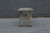 68" Amalfi Two Tones old pine wood bench antique off white