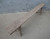 Approx. 80 Inches Long 8 Inches Deep Vintage Noodle Bench Weathered Natural