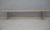 Approx. 102 Inches Long 6 Inches Deep Vintage Bench Weathered Natural