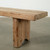 Bari Bench Approx. 78Wx14Dx18.5H Rustic Pine Wood Weathered Natural