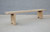 Bari Bench Approx. 84x14x20H Rustic Vintage Elm Wood