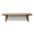 Cottonwood Vintage Appeal Coffee Table Weathered Natural Approx.67-70Wx24-28Dx17H