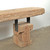 Approx. 164 Inches Long Vintage Appeal Console Table Weathered Natural