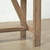 Elmwood Vintage Console Table Weathered Natural Approx.45-50Wx15-20Dx33H