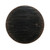 25 Inches Round Side Table with Shelf Distressed Black