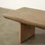 63 Inches Wide Live Edge Beam Coffee Table Weathered Natural Brown