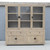 Approx. 91 Inches Wide Three Door Glass Display Cabinet PRE ORDER ONLY 91Wx20Dx94.5H
