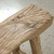 Approx. 36" Long Vintage Bench with Rustic Top Weathered Natural
