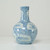 Approx.16 Inches High Blue and White Bottle with Flower and Leaf Motif