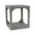 Ming arched side table Weathered whitewash