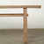 Approx. 86" Long 13" Deep Elm Wood Vintage Console Table Weathered Natural