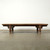 Vintage Extra Large Coffee Table with Round Legs 88.19W43.31D18.11H