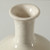 Approx. 9" Off White Glazed Ceramic Vase with Two Decorative Handles(2.8" Opening)