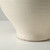 Approx. 13 Inches High Off-White Glazed Ceramic Vase Tapered Down