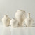 Approx. 12.6 Inches High Off White Ceramic Vase with Two Handles