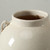 Approx. 12.6 Inches High Off White Ceramic Vase with Two Handles Approx. 12.6 Inches High Off White Ceramic Vase with Two Handles