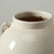 Approx. 12.6 Inches High Off White Ceramic Vase with Two Handles