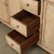 Three Drawers Sideboard Weathered Natural