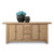 Three Drawers Sideboard Weathered Natural