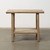 Vintage Side Table with Shelf Weathered Natural 38.2x21.3x31.5H