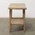Vintage Side Table with Shelf Weathered Natural 38.2x21.3x31.5H