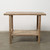 Vintage Side Table with Shelf Weathered Natural 44.1x23.2x32.7H