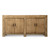 Approx.73 Inches Long Vintage Sideboard with 4 Doors Weathered Natural