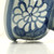 Hand Painted Blue and White Pedestal Bowl-16" W x13"H