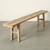 Approx. 87 Inches Long 11 Inches Deep Vintage Rustic Bench Weathered Nature