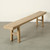 Approx. 87 Inches Long Vintage Rustic Bench Weathered Nature