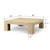 55" Square Ravello Coffee Table Weathered Natural