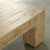 55" Square Ravello Coffee Table Weathered Natural