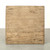Elmwood Vintage Coffee Table Weathered Natural Light Wood Tone 35x35x18H