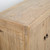 Six  Door Sideboard Weathered Natural Pine Wood 87x18x35H