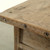 Approx.30 Inches Vintage Table with Storage Weathered Natural