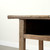 Approx.43 Inches Vintage Table with Storage Weathered Natural