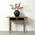 Approx.43 Inches Vintage Table with Storage Weathered Natural