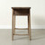 Approx.43 Inches Vintage Table with Storage Weathered Natural