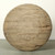 Approx.54.3 Inches Round Vintage Coffee Table Elmwood Weathered Natural