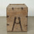 Vintage Storage Trunk Coffee Table with Iron Stapples 31"W 19"D