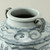Approx.11 Inches Subtle Blue and White Vase With Two Handles