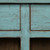 Approx. 92" Wide Three Drawers Counter Table Distressed Blue