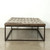 Approx. 69" W 39"D Vintage Iron-Studded Reclaimed Door Coffee Table