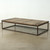 Approx. 69" W 39"D Vintage Iron-Studded Reclaimed Door Coffee Table