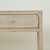 63"Ming Console Table With 3 Drawers-Weathered Whitewash