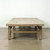Vintage Coffee Table 74Wx39.4Dx17.3H Walnut Wood Top Weathered Natural