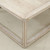 Ming Square Coffee Table Weathered Whitewash 39x39