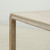 Ming Square Coffee Table Weathered Whitewash 39x39