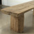 Approx. 105 Inches Long Vintage Reclaimed Beam Dining Table Weathered Natural