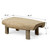 Approx. 44 Inches Wide Live Edge Vintage Coffee Table Weathered Natural Oak